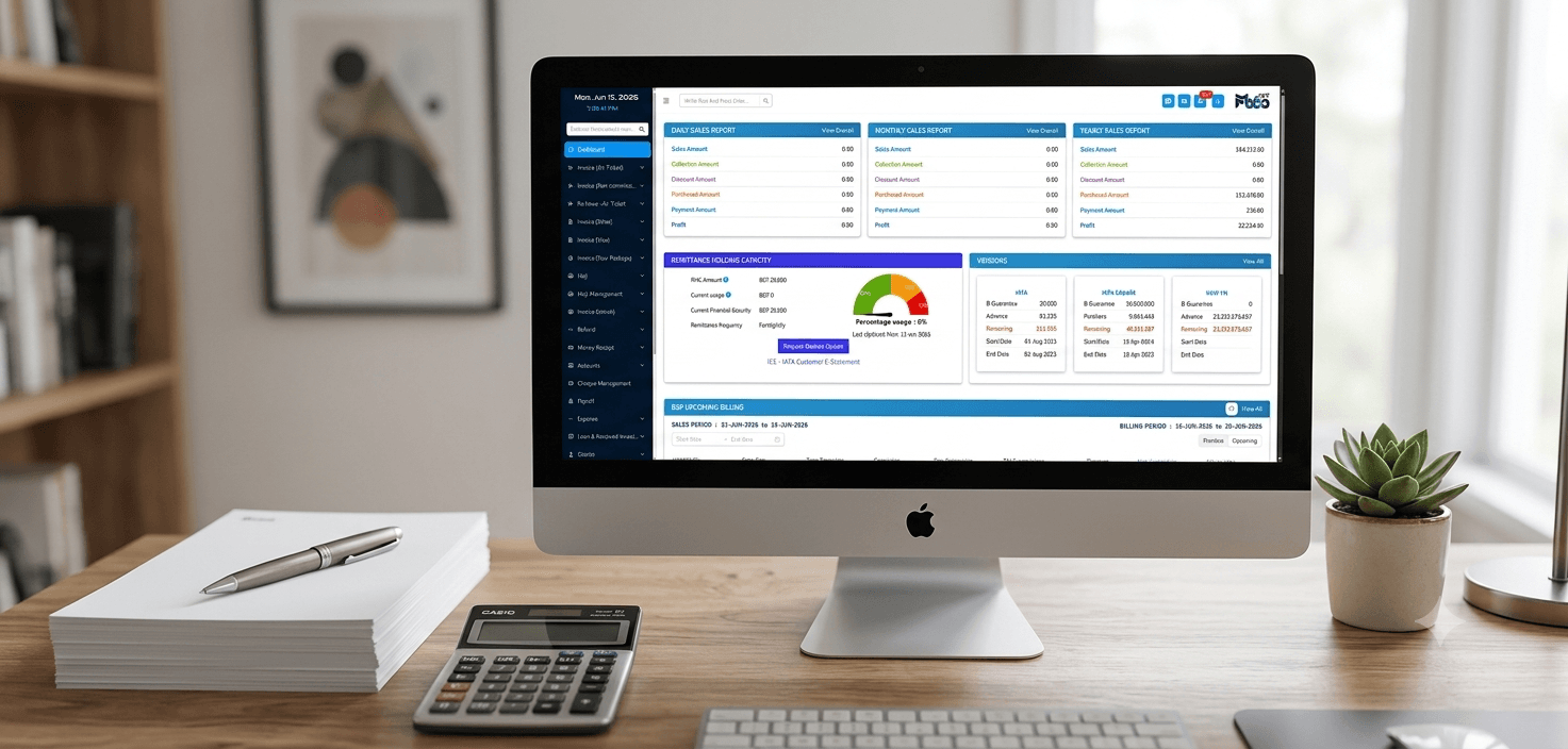 Enterprise Travel ERP project preview